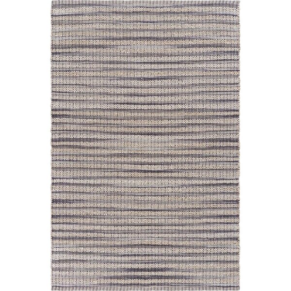 Palacedesigns 8 x 10 ft. Brown & Gray Striped Area Rug PA3090879 - main